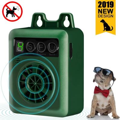 China Anti Barking Device Ultrasonic Dog Bark Control Device Deterrent Behavior Training Tool with 4 Adjustable Levels Waterproof Rechargeabl for sale