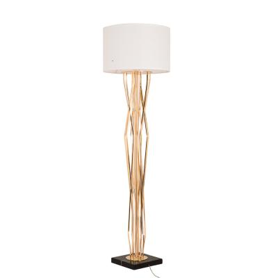 China Post-modern modern floor lamp fashion position lamp stainless steel creative luxury led floor lamps for sale