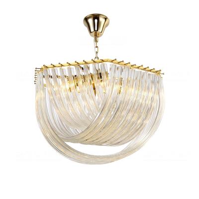 China New Chandelier Bedroom Living Room Dining Room Modern Luxury Crystal Postmodern Designer Lamp Simple Custom Made Chandelier for sale