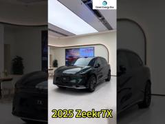 2025 ZEEKR 7X 75kWh RWD 605km Smart Driving Edition New Energy EV SUV Electric Car with AWD Drive