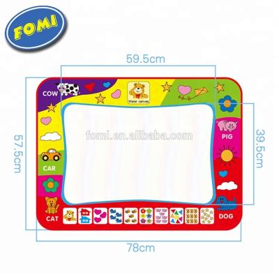 China Wholesale Cute Colorful Baby Water Painting Graffiti Mat for sale