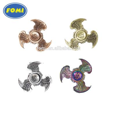 China Toy Wholesale Hand Toys Wings Educational Funny Dragon Design Finger Spinner Four Colors Chinese Supplier for sale