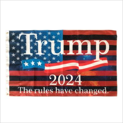 China Healthcare Institutes Flag Banner Awards Trump Won Car Flag Banners Window Best Report America Trump Flag Banner for sale