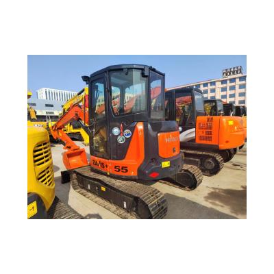 China Original Used Mini Excavator ZX55  with good condition for sale 0.33mÂ³ for sale