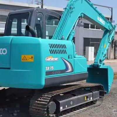 China Made in JAPAN ,Mini high quality used excavator Kobelco SK75,Kobelco excavator,7.5ton excavator,Mini excavator 0.4 for sale