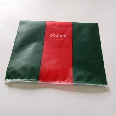 China Pvc biodegradable impermeable de plástico de bolsas de cierre organizador de almacenamiento para el mango de sellado en venta