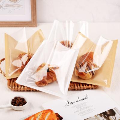 Китай Kraft Paper Bread And Snack Sealing Oil-proof Paper Sandwich Toast Baking Packaging Bag 2023 (Крафтовая бумага для хлеба и закусок) продается