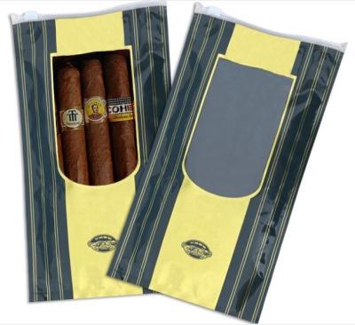 China Bolsa de plástico de cigarrillo de espesor personalizado auto-sellado hidratante para llegadas 2023 en venta