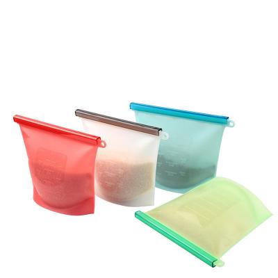 China Waterproof Dishwasher Safe Food Bags for Reusable and Collapsible Storage for sale