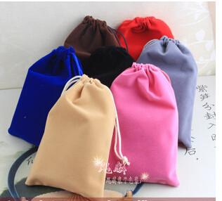 China surface velvet storage  pack pouch for sale