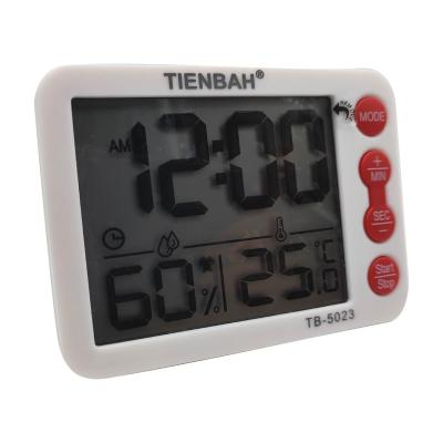 China Smart Calendars Small Clocks Cooking Kitchen Countdown Timer Calendar Digital Alarm Table Clock for sale