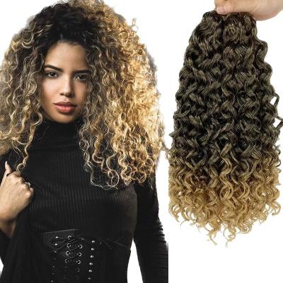 China Gogo Curl Curly Crochet Hair long curly hair for color women beach wavy curls crochet hair for sale