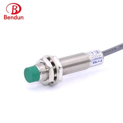 China Hot Selling Fotek KM12-04P Non-shield Tubular Type Position Sensor Inductive Proximity Sensor With Lead Wire for sale