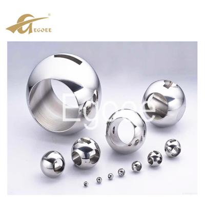 China Factory China Manufacture 304 Stainless Steel Ball With Hole , Hollow Ball Weight for sale