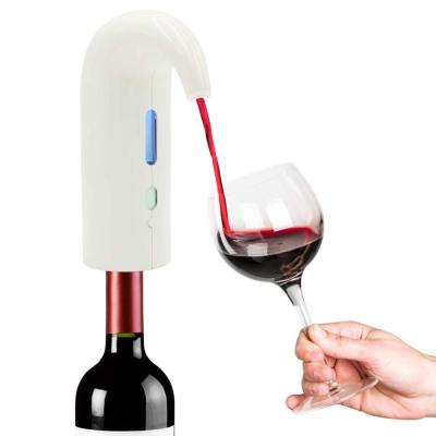 China C352 USB Wine Aerator Rechargeable Portable One Touch Electric Wine Pourer Automatic Instant Pump for sale