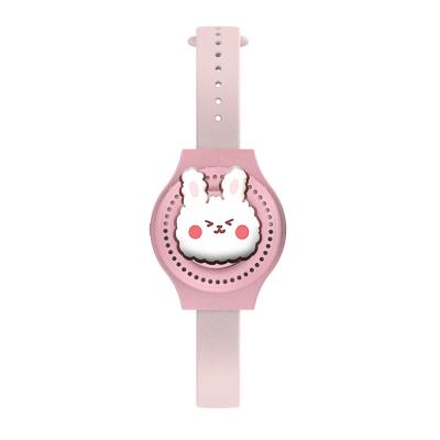 China T279 USB Air Cooling Rechargeable Cute Sports Fans Wrist Fan Kids Wearable Portable Watch Cooler Mini Watch Fan for sale