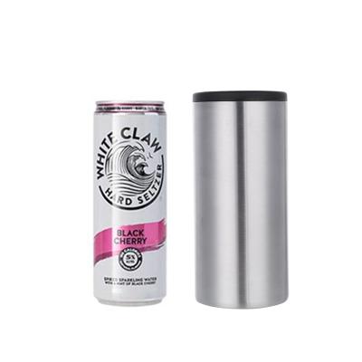 China Creative Sustainable C198 304 Stainless Steel Vacuum Insulated Cola Box 12oz Beer Storage Cold Cup Beverage Cans Thermal Cooler for sale