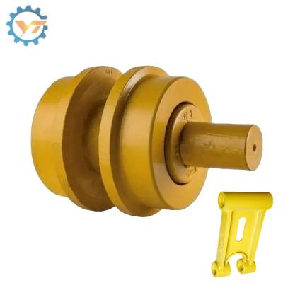 China DH55 Casting Carrier Roller OEM Bulldozer Excavator Spare Parts DAEWOO Undercarriage Parts for sale