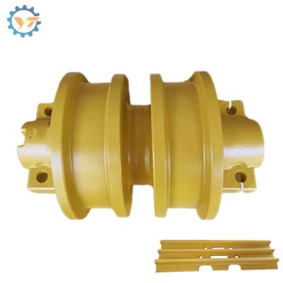 中国 Customized 50Mn Steel Bottom Track Rollers for Bulldozer CR6150 CR6151 販売のため