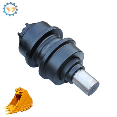 China Yellow Color D155A Carrier Rollers Excavator Top Roller for Construction Machinery Parts for sale