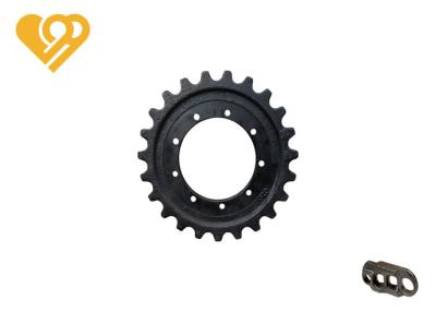 China JS220 JCB Excavator Track Drive Sprocket Assembly with Surface Hardness HRC42-56 for sale