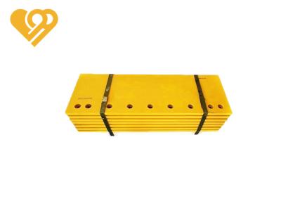 China Quench Tempering HM500 HM400 Bulldozer Double Bevel Blade for sale