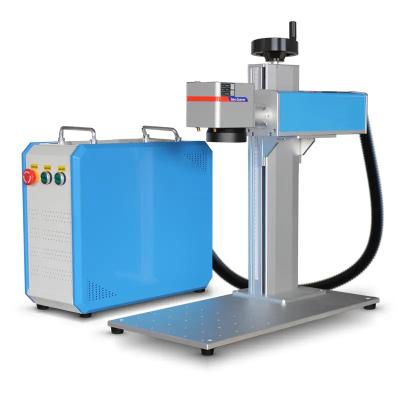 China 60W 70W 100W Split Fiber Laser Marking Machine For Metal Crafts for sale