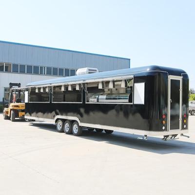 China Vending Kiosk Food Trucks Full Kitchen Custom Food Trailers Mobile Food Cart for sale