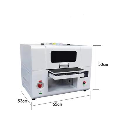 China Multifunktionaler Flatbed-Drucker A3 3040 UV-Drucker Maschine Digitales Lacketikett zu verkaufen