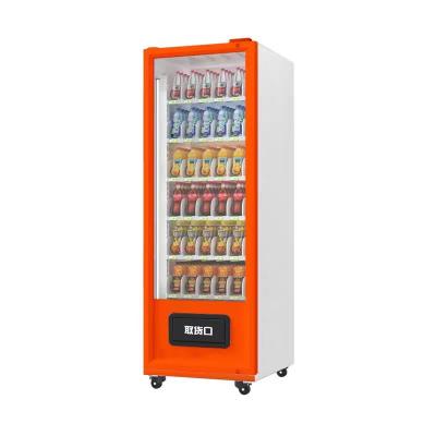 China Electronic Smart Combo Drink Snack Touch Screen Vending Machine For Business Te koop