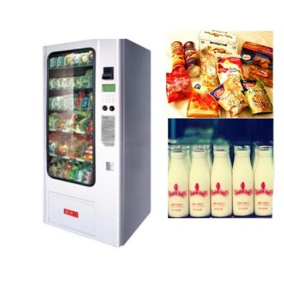 China 1000w Automatic Fast Food Cup Noodle Coin Vending Machine Hot Sale Te koop