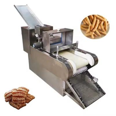 China Automatic Nigerian Chinchin Dough Cube Cutter Chin Chin Snack Cutting Machine Discounted Price for sale