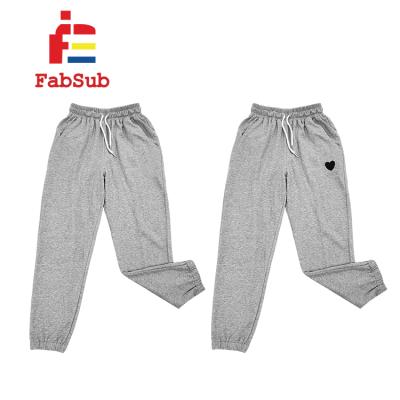 China New Brand Breathable Customized Men Tracksuit Tapered Sweatpants 100% Polyester Fabric Jogger Pants Sublimation Plus Size Pants for sale