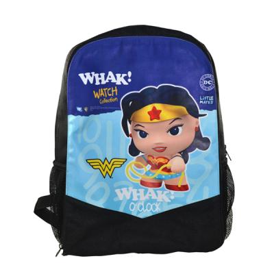 China Reusable wholesale custom printing school backpack sublimation canvas backpack for kids sublimation bags for sale