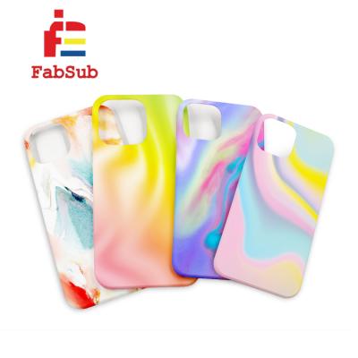 China Cell Phone Bags Amazon Hot Selling Heat Transfer Printing Blank 3D Phone Cover Sublimation Plastic Phone Cases For Iphone 13 for sale