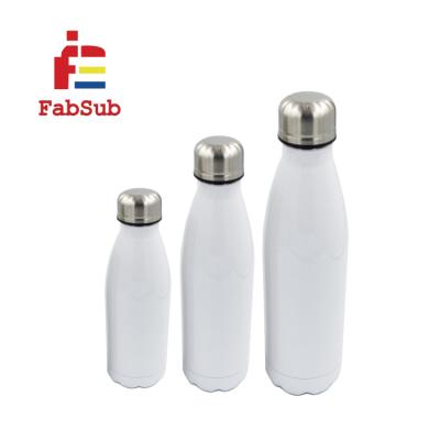 China Sustainable Cola Shaped Water Bottle Stainless Steel Cola Bottle Cola Shaped Stainless Steel Bottle Sublimation for sale