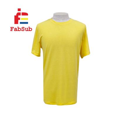 China Breathable Custom Printable Blank Sublimation Men And Women T Shirts For Printing Machine for sale