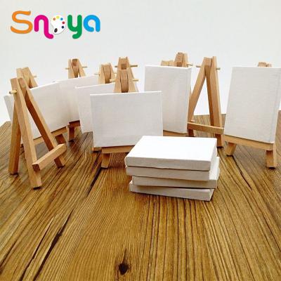 China Non-Toxic Easel Kids Painting Mini Art Canvas for sale