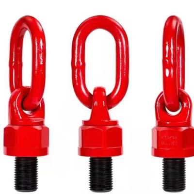 China Automotive Industry Universal Hoist Ring 360 Degree Ring Screw Mold Connecting Bolt Screw Factory Price High Strength Rotary Hoist Ring for sale