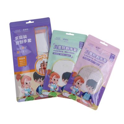 China Disposable PET Packaging Custom Printing Mylar Ziplock Bag With Transparent Window for sale