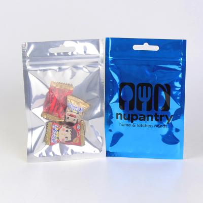 China Recyclable Clear Packaging Plastic Polybag Degrade Cylinder Cellulose Package Pouch Mixed Transparent Nut Food Bag for sale