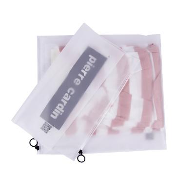 China CLOTHING Custom Zipper Packaging For T Shirt Bags OEM ECO Priendly Custom Printing Plastic Holographic Slider Zipper Bags for sale