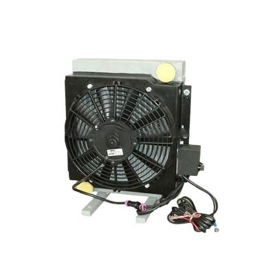 China Other factory price plate bar charge air cooler with fan for sale