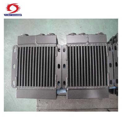 China Machinery Repair Shops Screw Compressor Heat Exchanger/Hot Oil Exchanger/Air Compressor Mini Air Heat Exchanger for sale