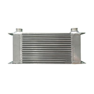 China 3003 Aluminum Welded Plate Fin Engine Transmission Oil Cooler Radiator for sale