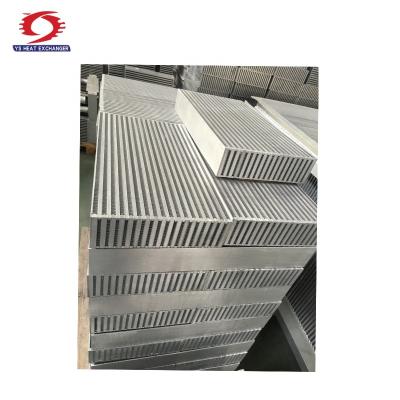 China Wholesale Porcelain Aluminum Bar And Plate Water To Air Intercooler Core for sale