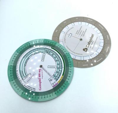 China Pregnancy Due Date Calculator Wheel CR-PW001 for sale