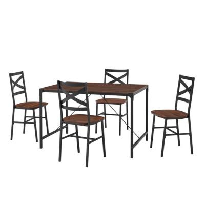 China Other new design metal fast food restaurant dining tables and chairs wholesale for sale