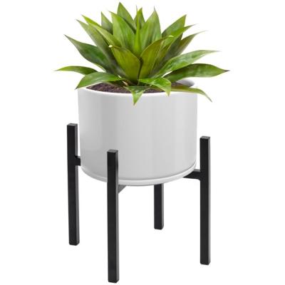 China New Modern Stylish Iron Stand Metal Design Indoor Cheap Flower Pot for sale