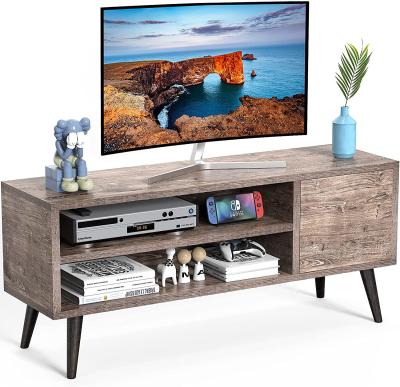 China Wooden Other For Full Modern Minimalist Gray Tv Stand Cabinet Living Room Furniture for sale